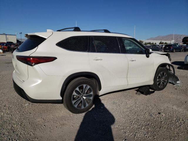 5TDHZRAH2LS503645 - 2020 TOYOTA HIGHLANDER XLE WHITE photo 3