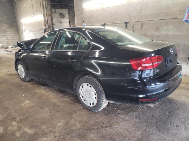 3VW2K7AJ6FM338783 - 2015 VOLKSWAGEN JETTA BASE BLACK photo 2