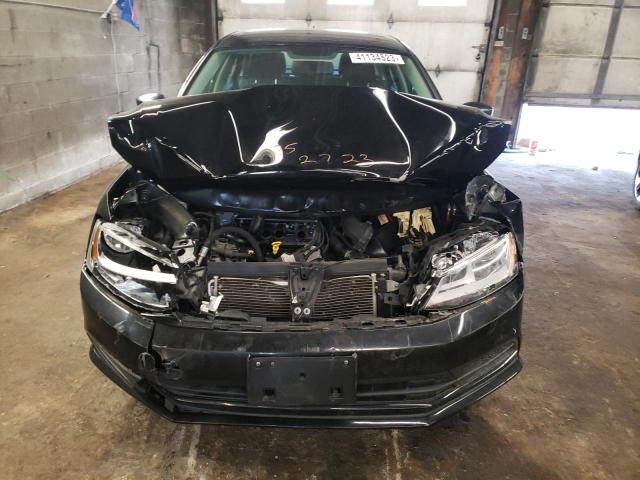 3VW2K7AJ6FM338783 - 2015 VOLKSWAGEN JETTA BASE BLACK photo 5