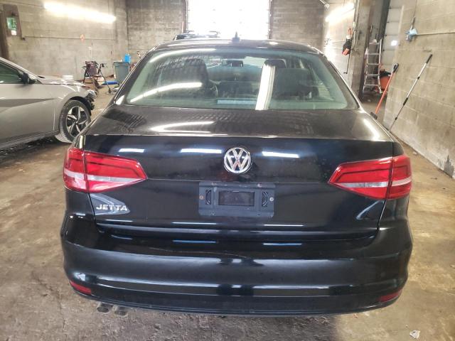 3VW2K7AJ6FM338783 - 2015 VOLKSWAGEN JETTA BASE BLACK photo 6