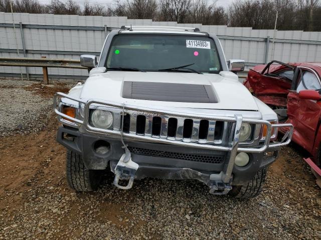 5GTDN13E178223877 - 2007 HUMMER H3 WHITE photo 5