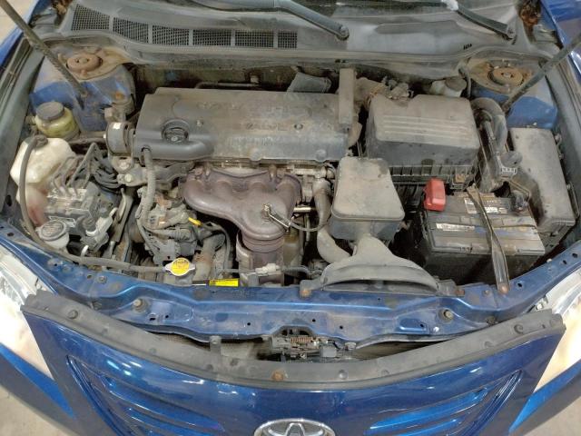 4T4BE46K89R073294 - 2009 TOYOTA CAMRY BASE BLUE photo 11