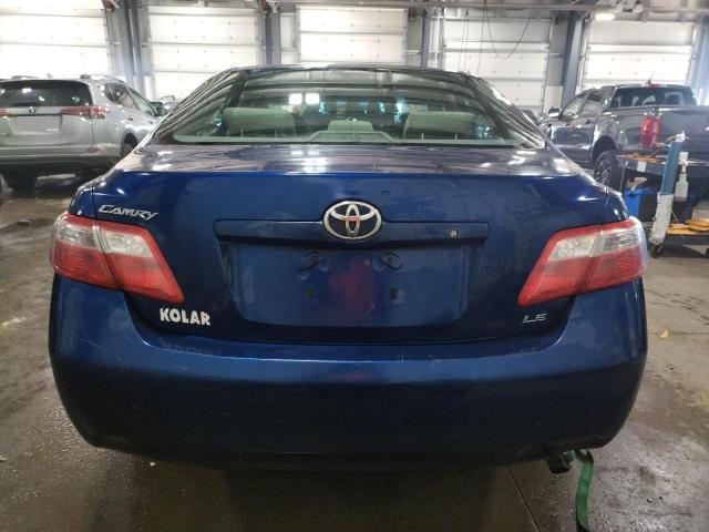 4T4BE46K89R073294 - 2009 TOYOTA CAMRY BASE BLUE photo 6