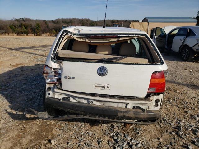 9BWGK61J534023683 - 2003 VOLKSWAGEN GOLF GLS WHITE photo 6