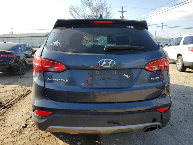 5XYZU3LBXEG137796 - 2014 HYUNDAI SANTA FE S BLUE photo 6