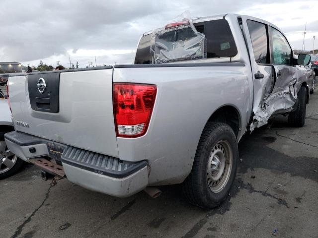 1N6AA0EK8CN319159 - 2012 NISSAN TITAN S SILVER photo 3