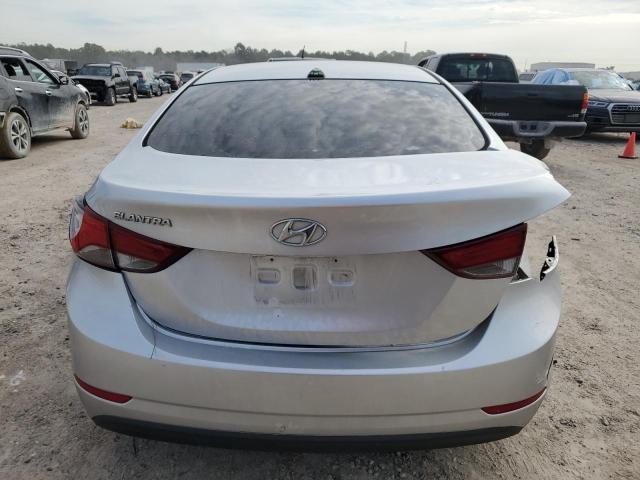 5NPDH4AE5GH793028 - 2016 HYUNDAI ELANTRA SE SILVER photo 6