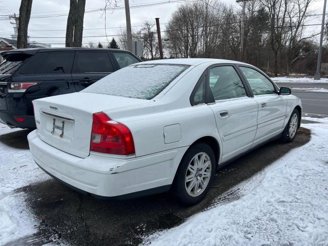 YV1TS592551409213 - 2005 VOLVO S80 2.5T WHITE photo 4