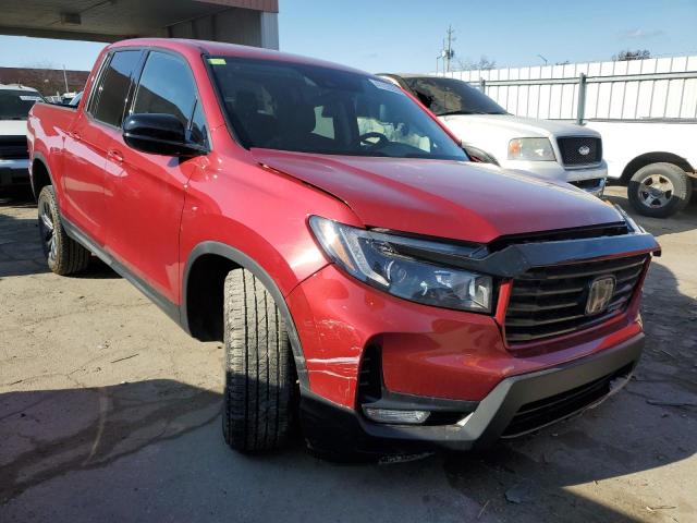 5FPYK3F10MB015868 - 2021 HONDA RIDGELINE SPORT RED photo 4