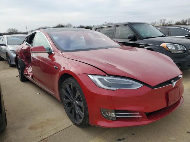 5YJSA1E44JF261187 - 2018 TESLA MODEL S RED photo 4