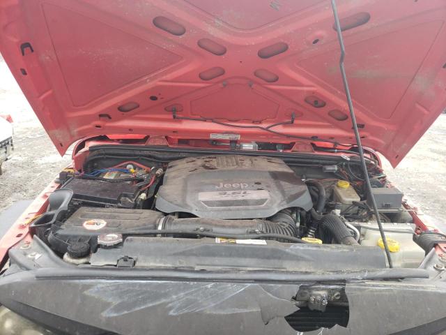 1C4BJWDG3DL669464 - 2013 JEEP WRANGLER U SPORT Orange Foto 12