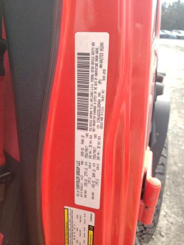 1C4BJWDG3DL669464 - 2013 JEEP WRANGLER U SPORT Orange Foto 13