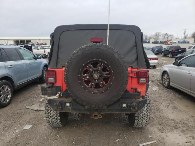 1C4BJWDG3DL669464 - 2013 JEEP WRANGLER U SPORT Orange Foto 6