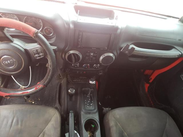 1C4BJWDG3DL669464 - 2013 JEEP WRANGLER U SPORT Orange Foto 8