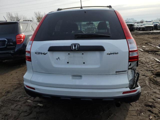 5J6RE4H48BL078299 - 2011 HONDA CR-V SE WHITE photo 6