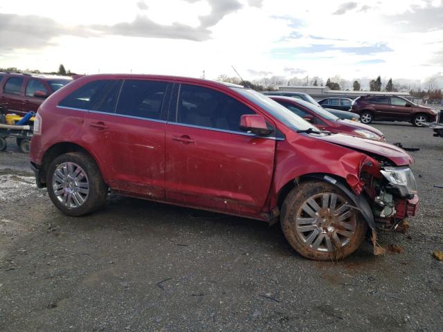 2FMDK3KC9ABA06444 - 2010 FORD EDGE LIMITED RED photo 4