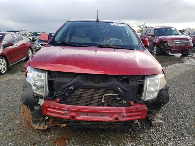 2FMDK3KC9ABA06444 - 2010 FORD EDGE LIMITED RED photo 5