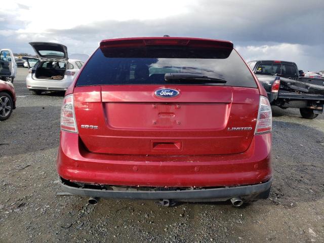 2FMDK3KC9ABA06444 - 2010 FORD EDGE LIMITED RED photo 6