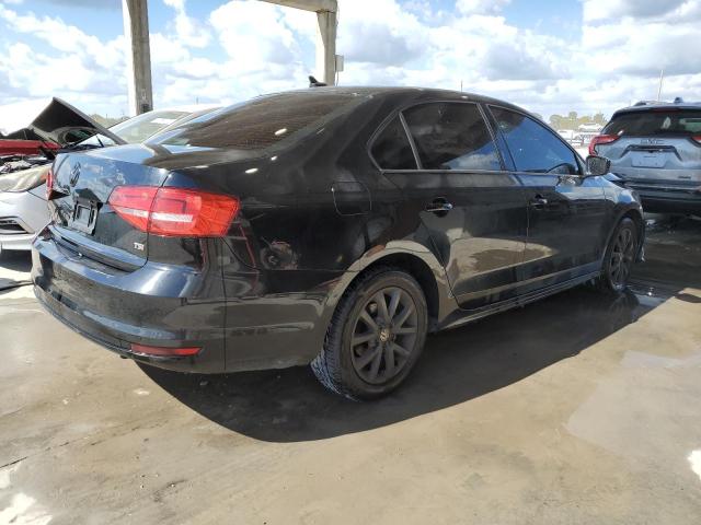 3VWD17AJ4FM268177 - 2015 VOLKSWAGEN JETTA SE BLACK photo 3