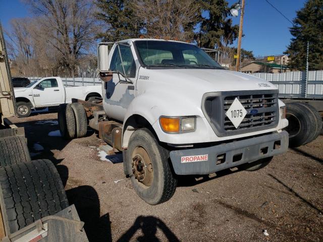 3FDXF75N73MB03830 - 2003 FORD F750 SUPER DUTY WHITE photo 4