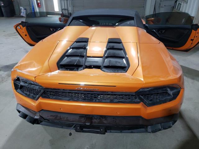 ZHWUR2ZF7JLA10917 - 2018 LAMBORGHINI HURACAN ORANGE photo 11