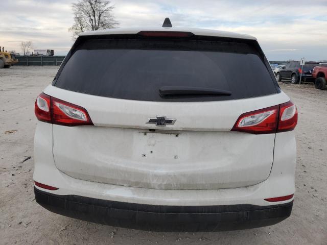 3GNAXHEV6LS675357 - 2020 CHEVROLET EQUINOX LS WHITE photo 6