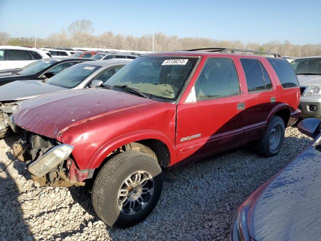 1GNCS13X13K153217 - 2003 CHEVROLET BLAZER BURGUNDY photo 1