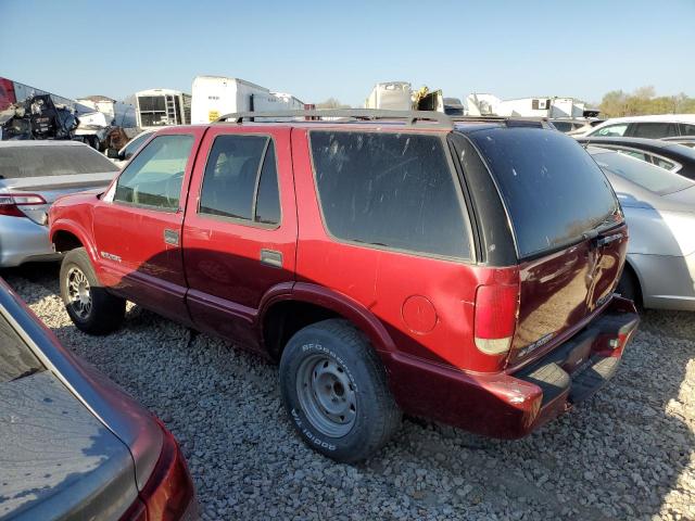 1GNCS13X13K153217 - 2003 CHEVROLET BLAZER BURGUNDY photo 2