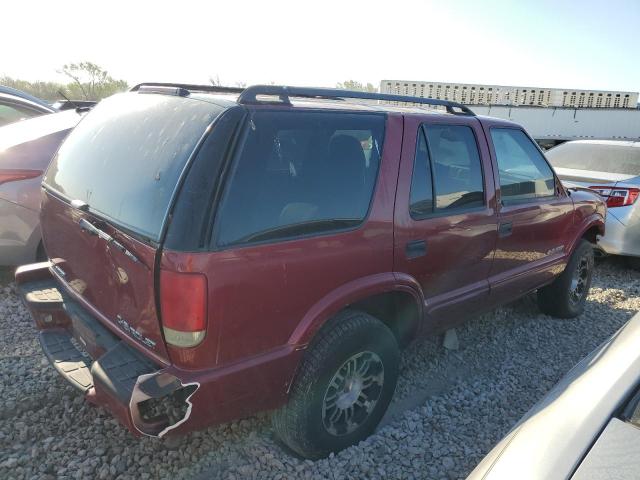 1GNCS13X13K153217 - 2003 CHEVROLET BLAZER BURGUNDY photo 3