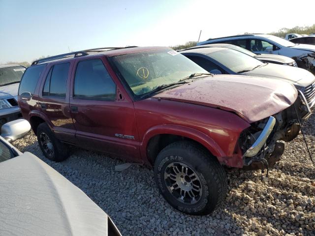 1GNCS13X13K153217 - 2003 CHEVROLET BLAZER BURGUNDY photo 4