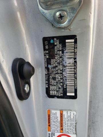 JF1ZNAA18D2731359 - 2013 TOYOTA SCION FR-S ვერცხლისფერი ფოტო 12