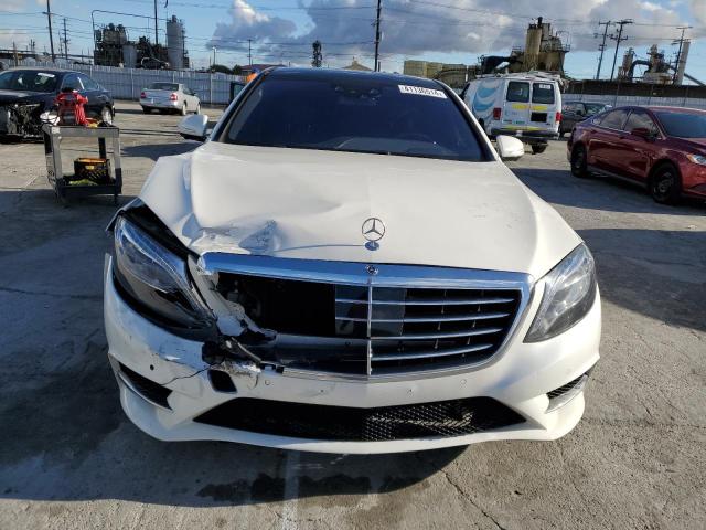 WDDUG8CB3HA327240 - 2017 MERCEDES-BENZ S 550 WHITE photo 5