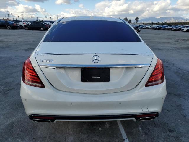 WDDUG8CB3HA327240 - 2017 MERCEDES-BENZ S 550 WHITE photo 6