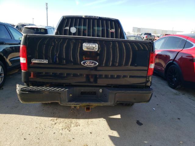 1FTPW14546KB71453 - 2006 FORD F150 SUPER BLACK photo 6