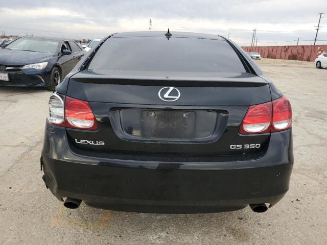 JTHBE96S980040529 - 2008 LEXUS GS 350 BLACK photo 6