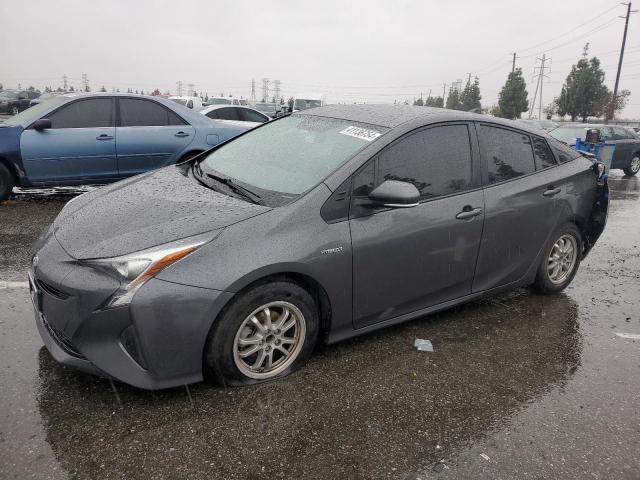 JTDKBRFU8G3513703 - 2016 TOYOTA PRIUS GRAY photo 1