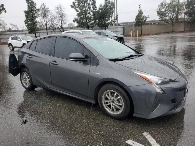 JTDKBRFU8G3513703 - 2016 TOYOTA PRIUS GRAY photo 4