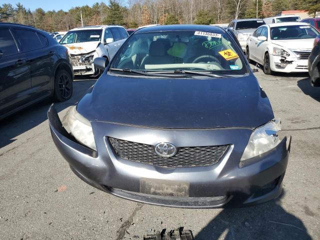 1NXBU4EEXAZ361315 - 2010 TOYOTA COROLLA BASE GRAY photo 5