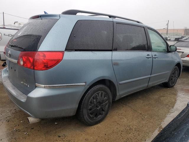 5TDZK23C48S103420 - 2008 TOYOTA SIENNA CE BLUE photo 3