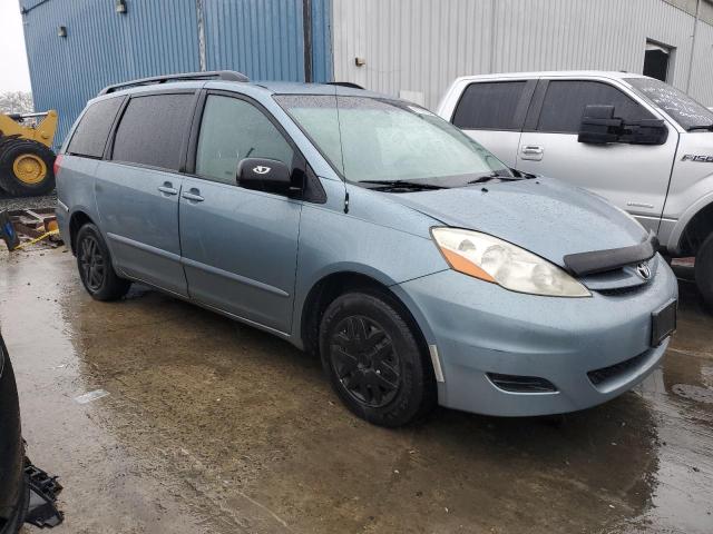 5TDZK23C48S103420 - 2008 TOYOTA SIENNA CE BLUE photo 4