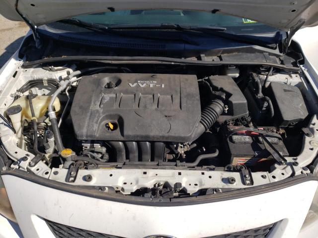 1NXBU4EE7AZ367170 - 2010 TOYOTA COROLLA BASE WHITE photo 11