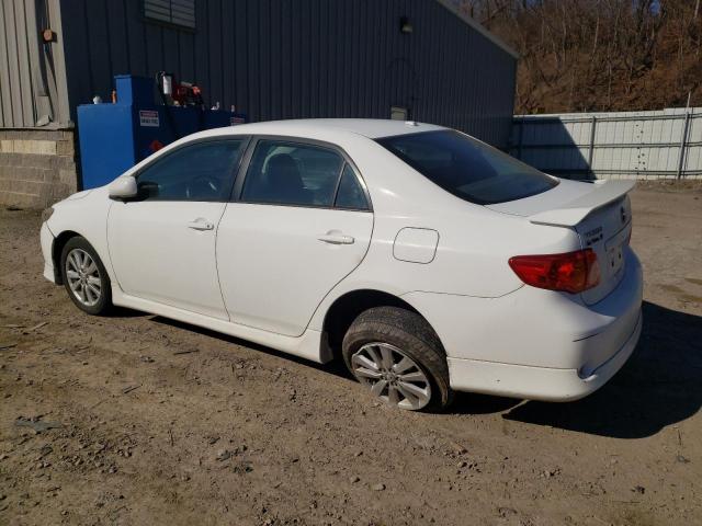 1NXBU4EE7AZ367170 - 2010 TOYOTA COROLLA BASE WHITE photo 2