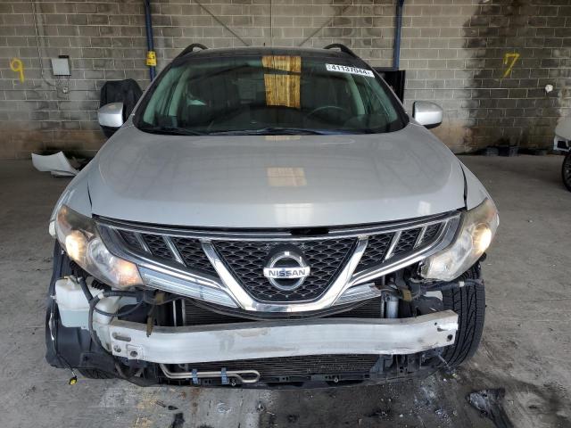 JN8AZ1MU9BW068394 - 2011 NISSAN MURANO S SILVER photo 5