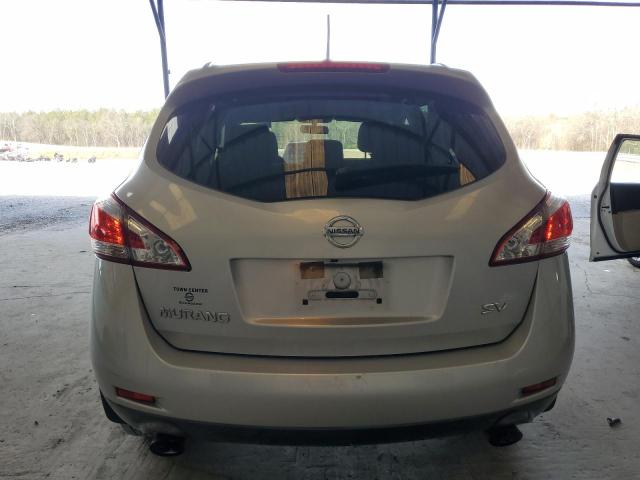 JN8AZ1MU9BW068394 - 2011 NISSAN MURANO S SILVER photo 6