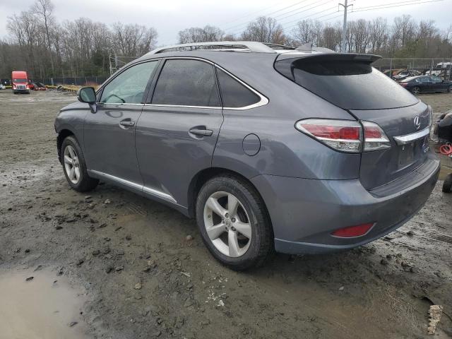 2T2BK1BA0FC326809 - 2015 LEXUS RX 350 BASE GRAY photo 2