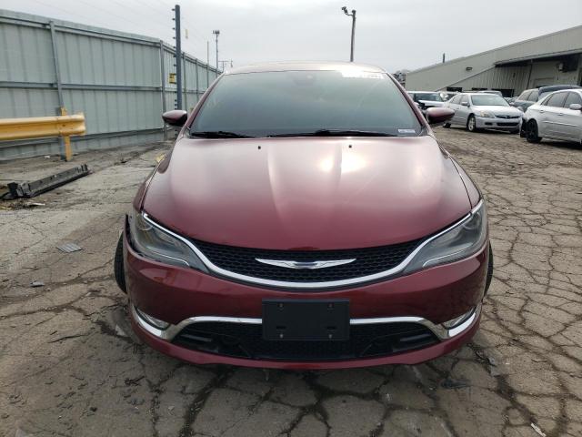 1C3CCCEG9FN589450 - 2015 CHRYSLER 200 C MAROON photo 5