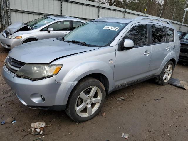 JA4MS41X88Z008072 - 2008 MITSUBISHI OUTLANDER XLS SILVER photo 1