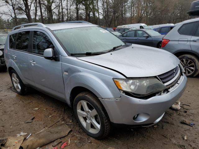 JA4MS41X88Z008072 - 2008 MITSUBISHI OUTLANDER XLS SILVER photo 4