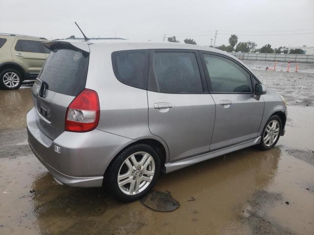 JHMGD37678S057728 - 2008 HONDA FIT SPORT SILVER photo 3