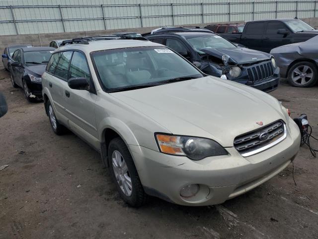 4S4BP61C457336955 - 2005 SUBARU LEGACY OUTBACK 2.5I BEIGE photo 4